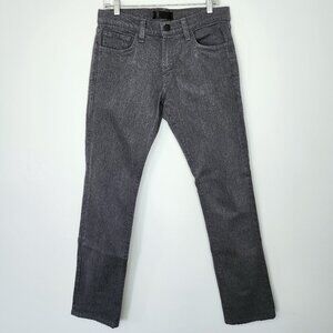 J Brand Kane Straight Leg Jeans - Gray Melan, Size 31x32